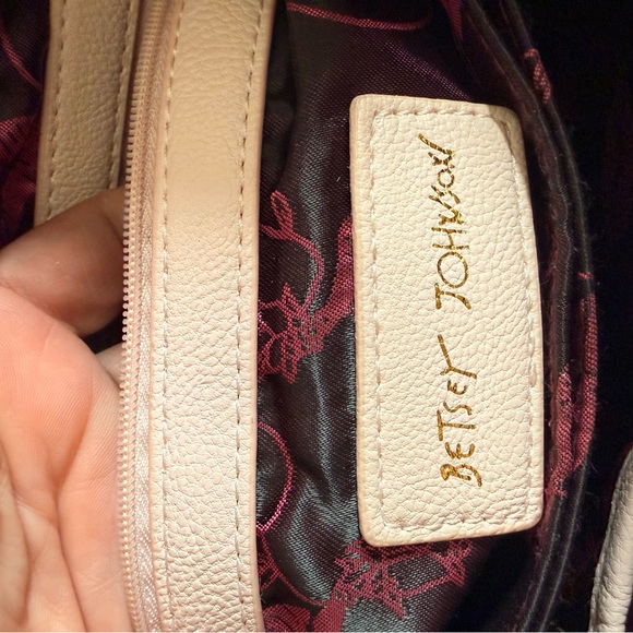 Betsey Johnson Blush Floral Shoulder Bag - Picture 7 of 9